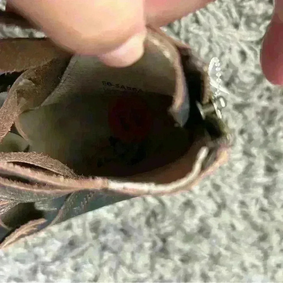 Freebird Sabra Brown Distressed Leather Boot Size 11 - Picture 8 of 12